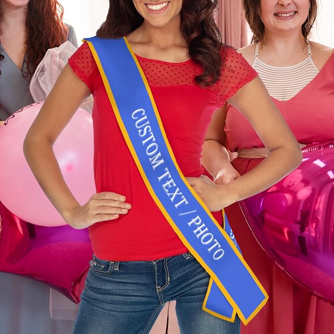 Custom Sash, Personalized Birthday Sash - Image 8