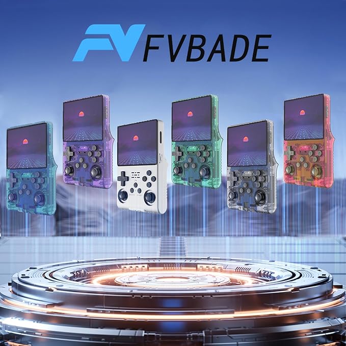 FVBADE R40S PRO Handheld Game Console 3.5 inch IPS Screen Mini Retro Console - Image 7