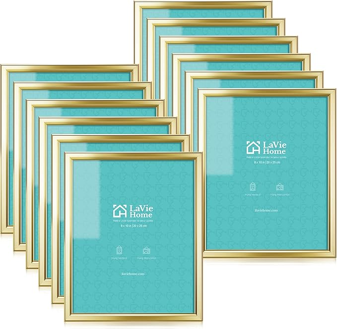 LaVie Home 8x10 Picture Frames Simple Designed Photo Frames by LaVieHome