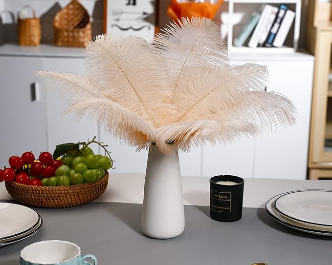 Ballinger Light Salmon Ostrich Feathers - Image 6