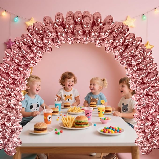 6.6FT Balloon Table Arch Kit – Adjustable Foil Balloon Arch Stand - Image 2