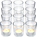 Letine 12-Pack Clear Votive Candle Holders by LETINE