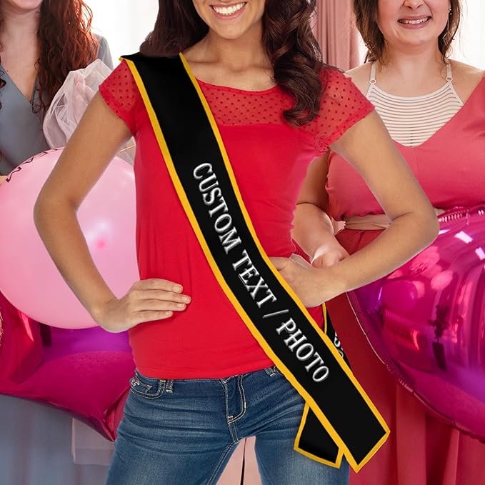 Custom Sash, Personalized Birthday Sash - Image 8