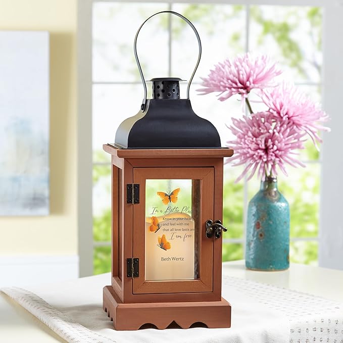 Let's Make Memories Personalized Memorial Lantern - Image 2