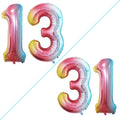 GOER Number 13 Balloons for 13th Birthday Sweet 13 Party Decorations, 42 Inch by GOER