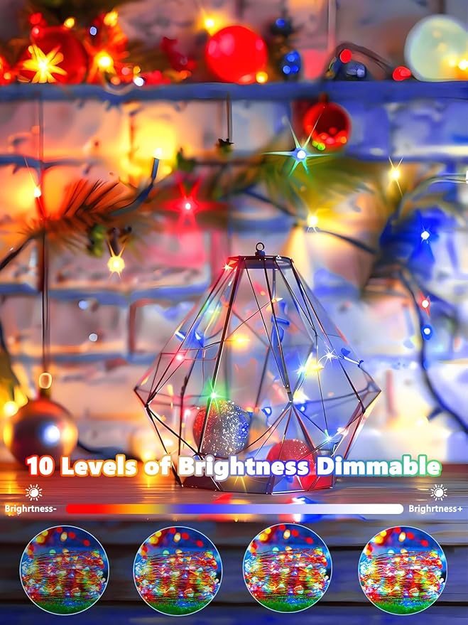 4 Pack Fairy Lights Battery Operated - Image 3