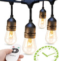 addlon 48 FT Outdoor String Lights Timer Control Commercial Grade Weatherproof by addlon