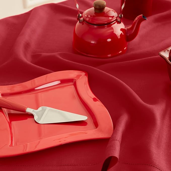Solino Home Linen Red Table Runner 60 Inches - Image 9