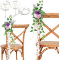 Wedding Aisle Decorations Set of 10 Chair Back Flowers Floral Pew Wedding by Senseya