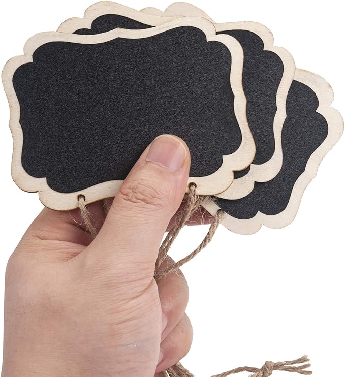 ONUPGO 16 Pack Chalkboard Tags - Image 3