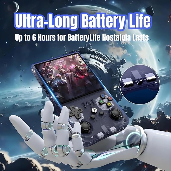 R36MAX Retro Handheld Game Console - Image 4