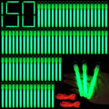 150 Pcs Green Glow Sticks Bulk 4 Inch Emergency Bright Light Sticks by Droutti