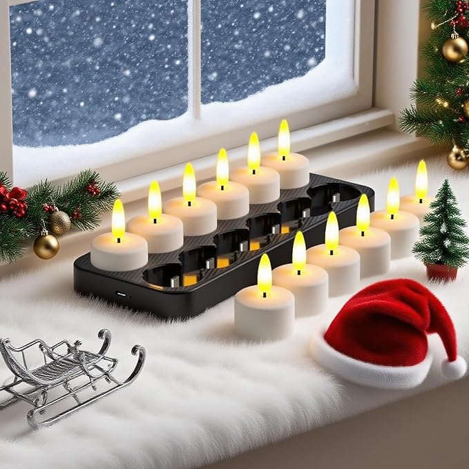 HL Rechargeable LED Tea Lights - Image 3