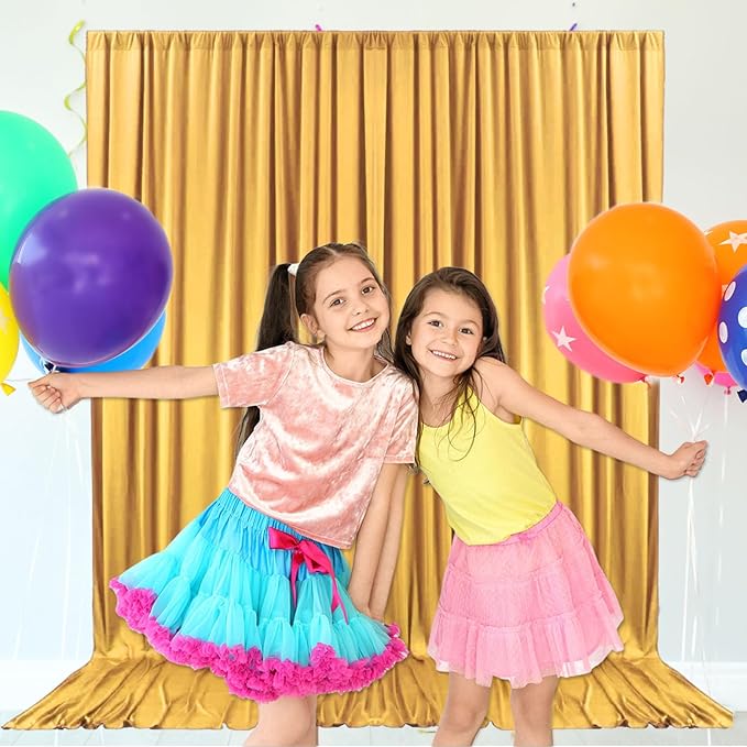 10ft x 10ft Khaki Backdrop Curtains - Image 6
