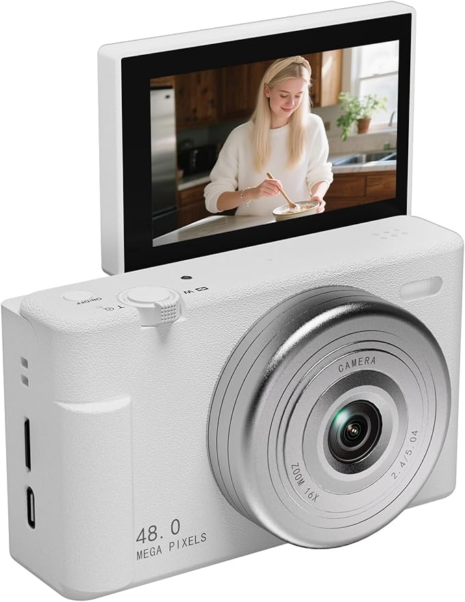 2K Digital Camera with 48MP Multi-Filter 16X Zoom Anti Shake - Image 2