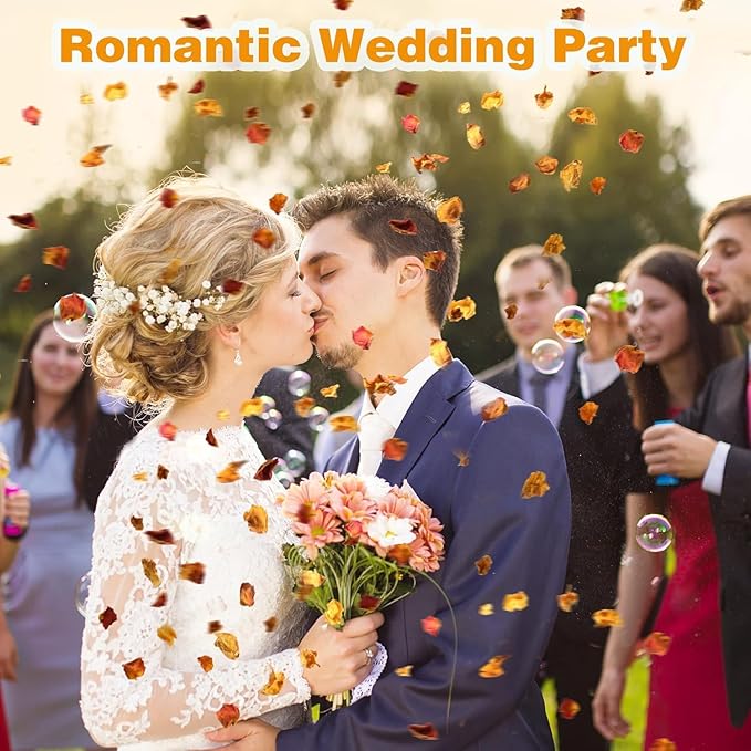 20 Pack Prefilled Confetti Packets, Biodegradable Flower Petals, Real Dried - Image 2