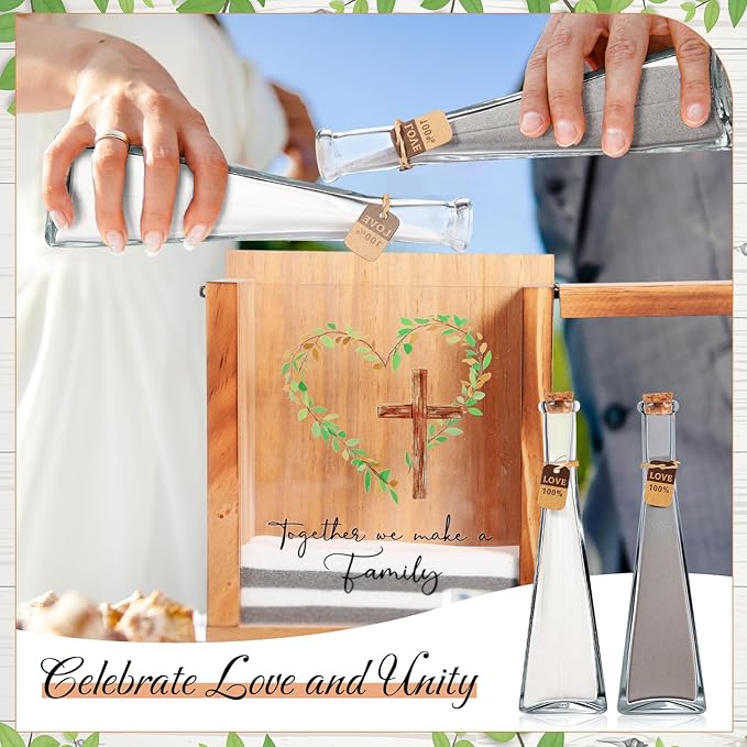 Blosssound Unity Sand for Wedding Ceremony Set Christian Together We Make a - Image 2