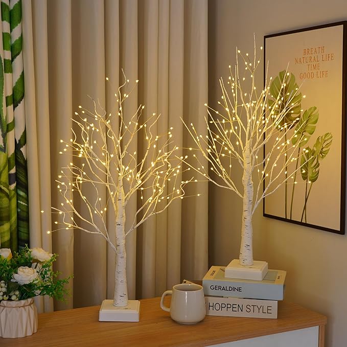 2 Pack 144 LED Artificial Tree Lamp - Image 3