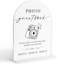 Photo Guest Book Sign, Wedding Guest Book Alternative, Bridal Shower Decor by Sxurt