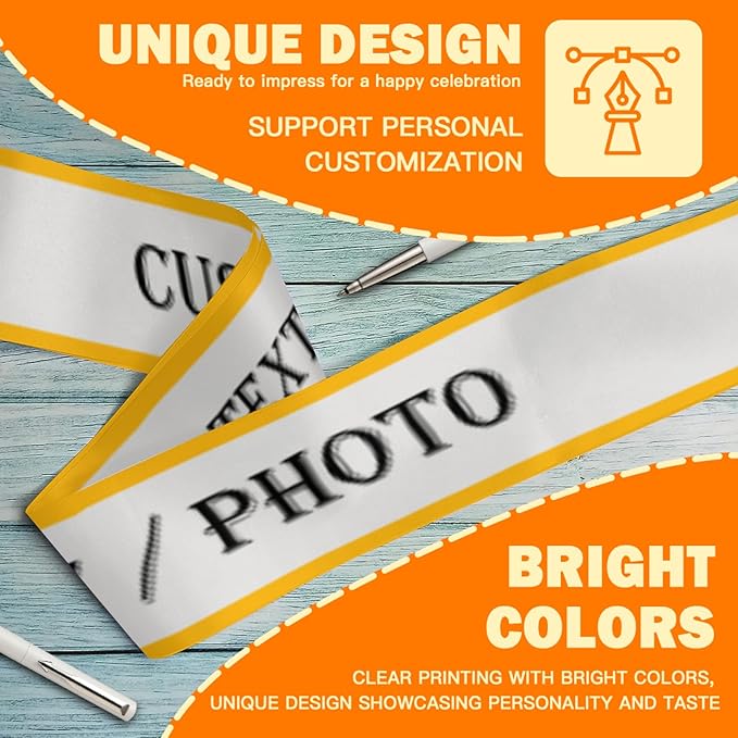 Custom Sash, Personalized Birthday Sash - Image 4