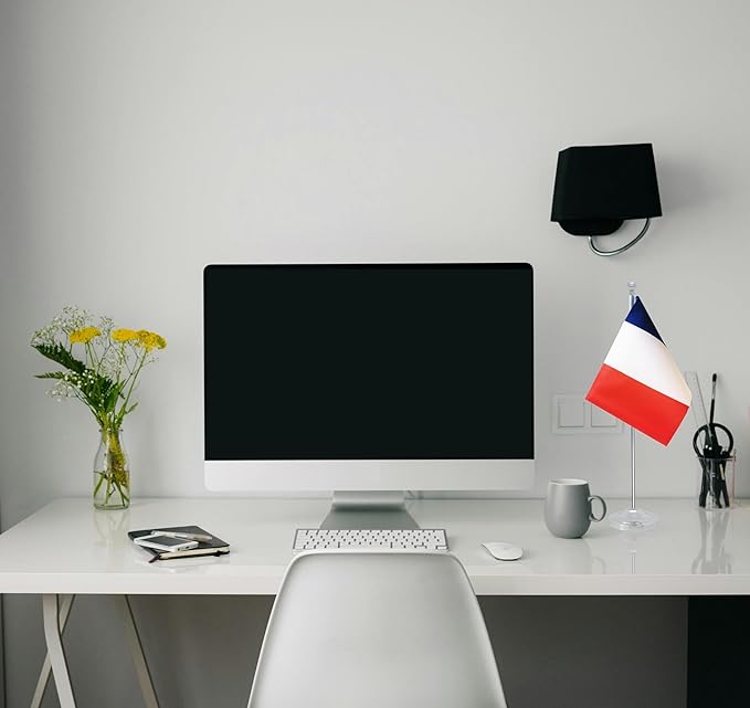 France Desk Flag, French Table Office Flag - Image 4