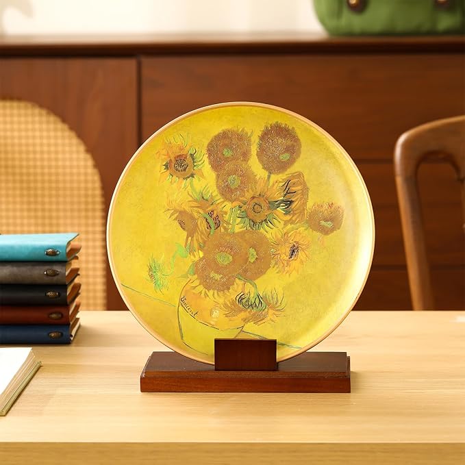 Weysat 6 Inch Wooden Stand for Display Plate Postcard Picture Book Display Stand - Image 4