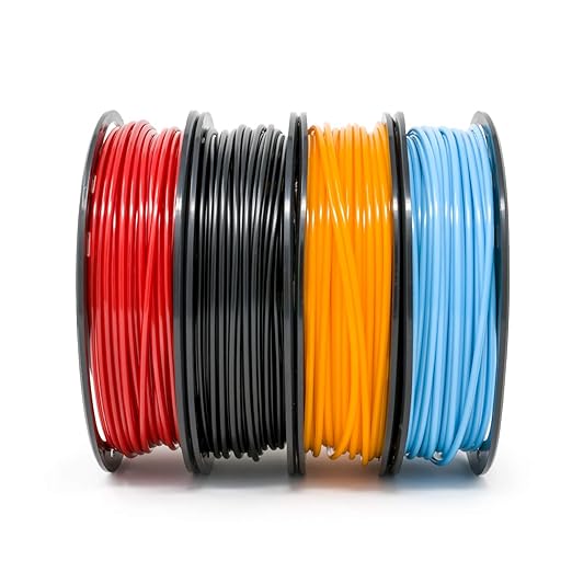 Gizmo Dorks Low Odor ABS 3D Printer Filament 3mm 200g Sample Pack - Image 2
