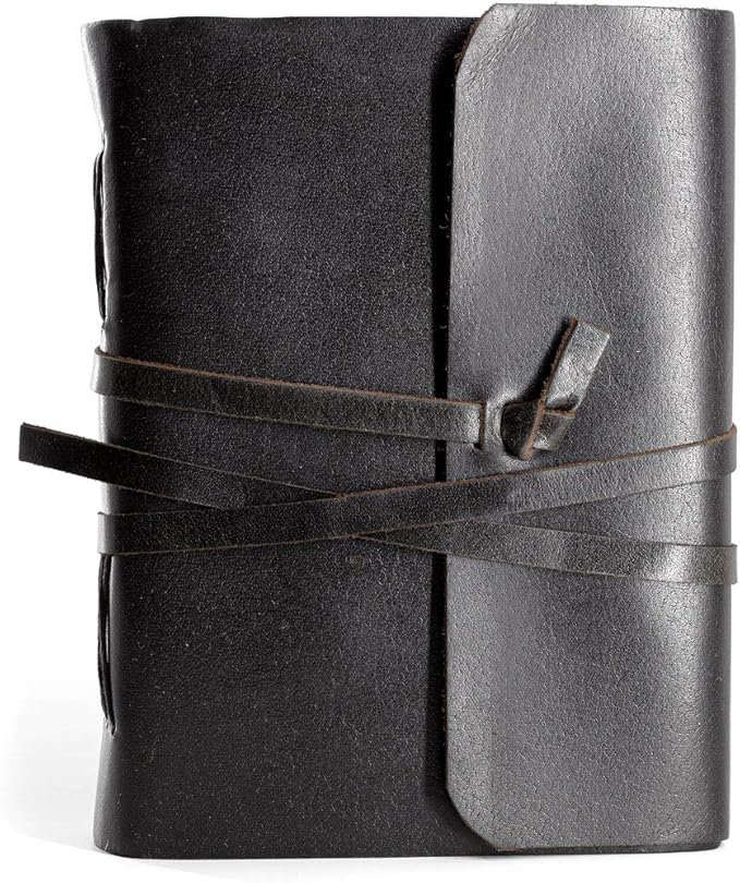 Handmade Leather Journal | Writing Notebook Diary | Bound Daily Notepad - Image 9