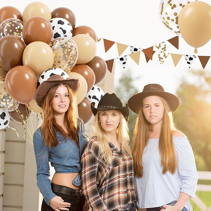 Brown Western Balloons - Image 6