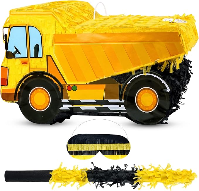 Small Dump Truck Pinata Bundle by Birchio