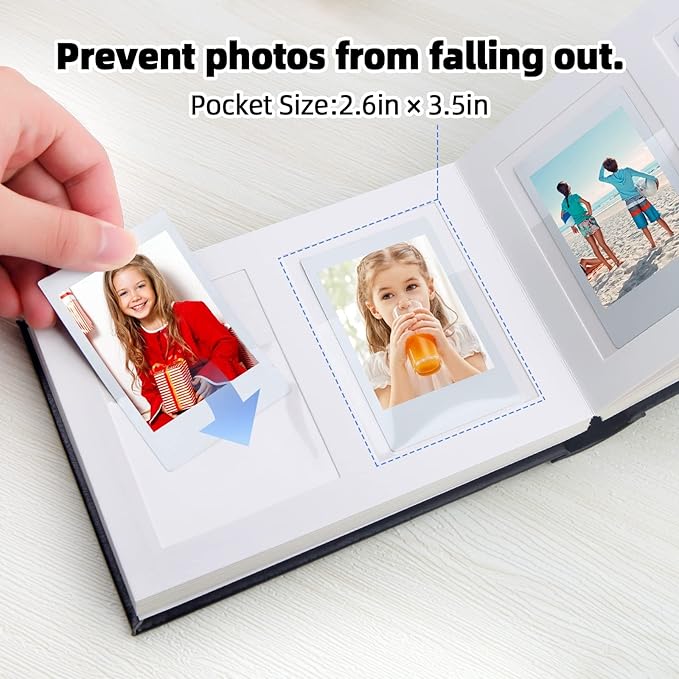 64 Pocket Mini Photo Album - Image 6