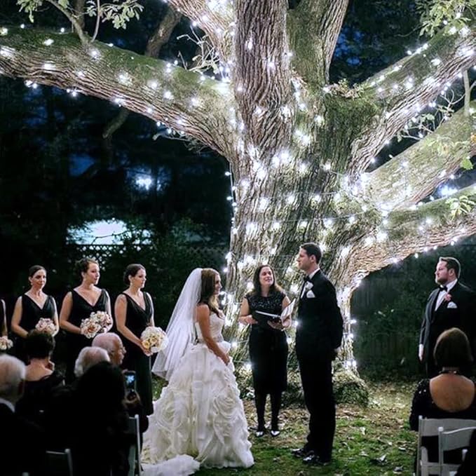 Vicloon Fairy Curtain Lights, 300 LED White Curtain Lights, 8 Modes 9.8×9.8Ft - Image 7