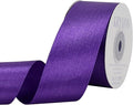 Purple Satin Ribbon 1-1/2 inch X Continuous 25 Yards, Single Face Polyester by Kryvusribbon