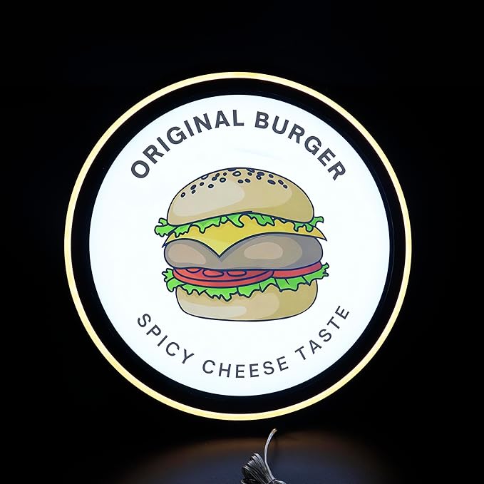 Custom business sign, Personalized Backlit LED Signs, Acrylic custom light up by Hogruppe