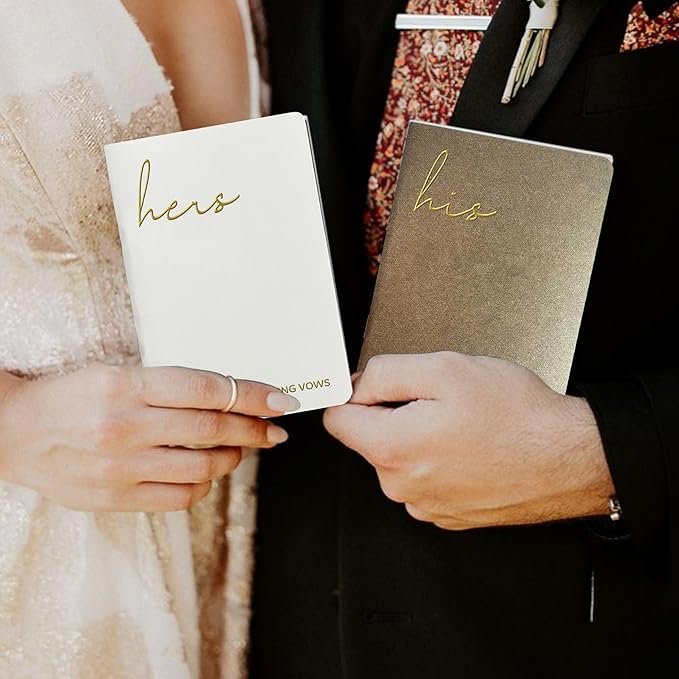 Vow Books His and Hers Wedding Vow Books - Image 7
