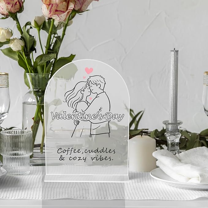 9 Pack Acrylic Wedding Signs 5 x 7 Inch DIY Blank Table Number - Image 4