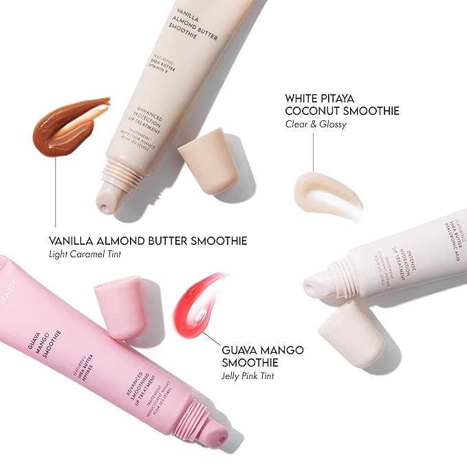 ESW Beauty Smoothie Lip Treatment Set – White Pitaya Coconut, Guava Mango & - Image 3