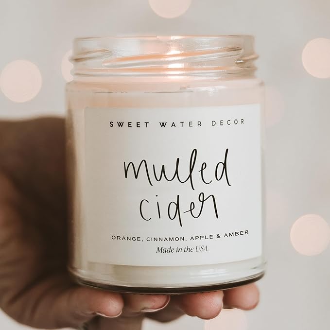 Sweet Water Decor Mulled Cider Candle - Image 5