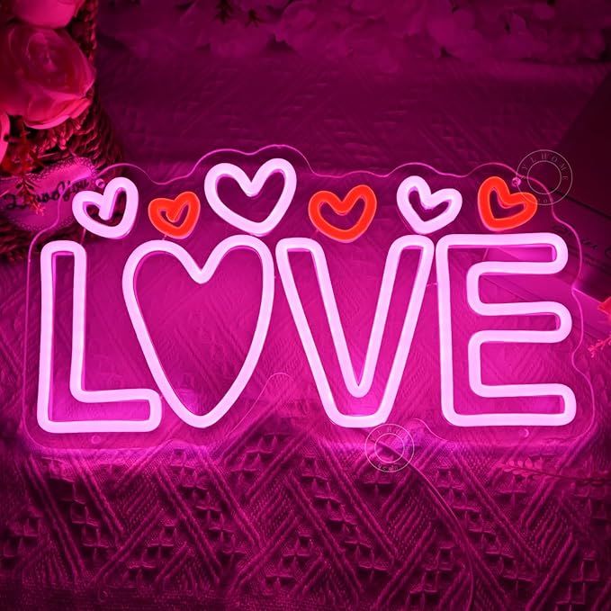 SYLHOME Led Neon Light Sign Love - Image 7
