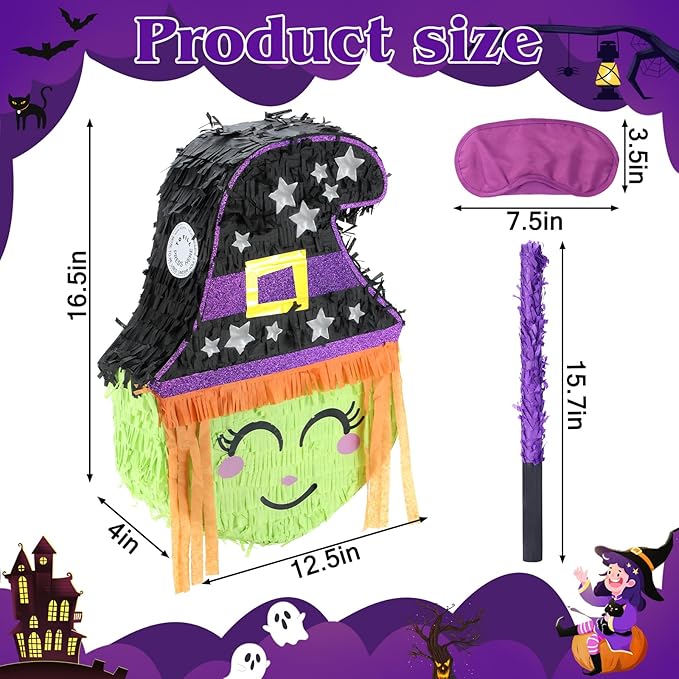 Halloween Witch Pinatas Bundle - Image 2