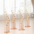 46.5'' Floor Candelabra 7 Arms Floor Candle Holders by foriy