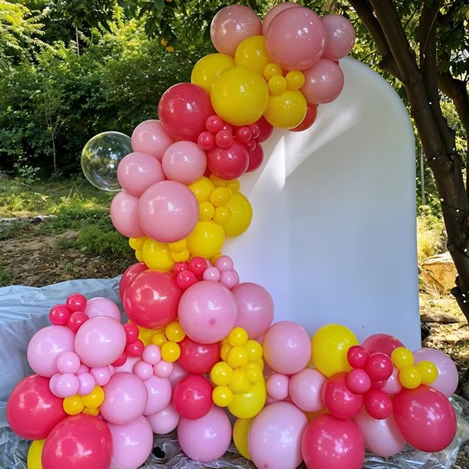 Pink and Yellow Balloons - Image 6