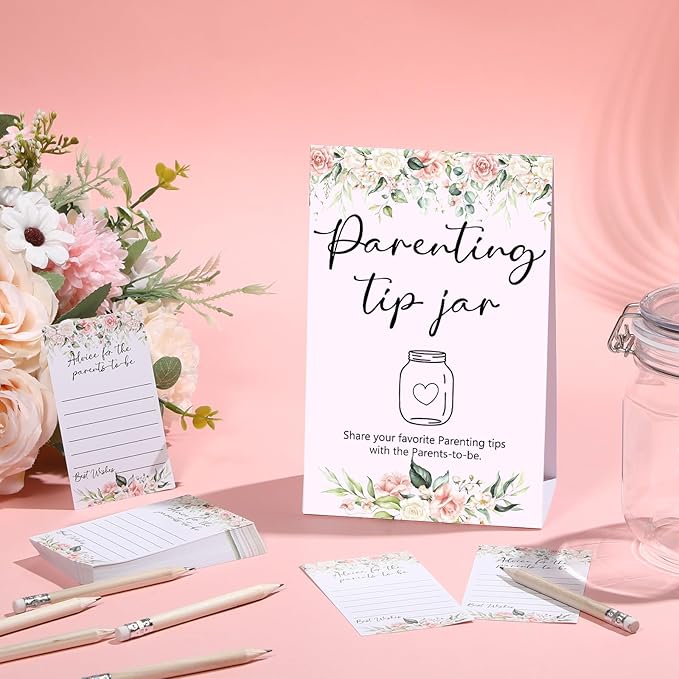Roowest Baby Shower to Baby Advice Cards - Image 4