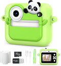Kids Camera Instant Photo Printing, HD Digital Video Dual Cameras by ZAPOGO