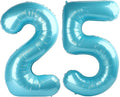 Pearl Blue 25 Number Balloon by Upgesy