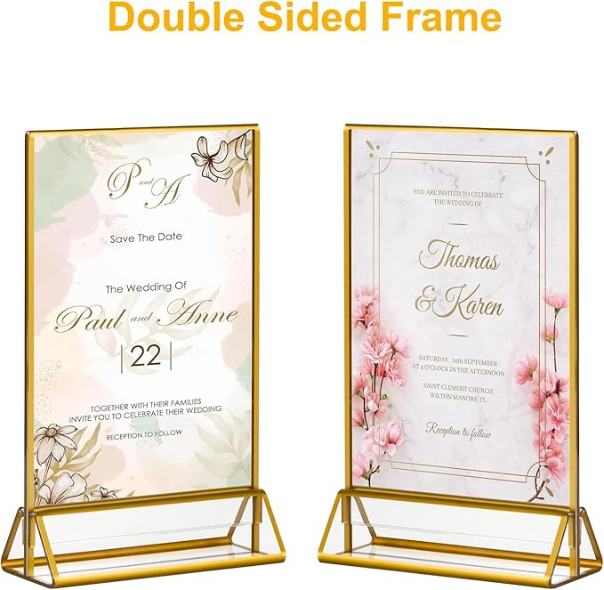 6 Pack Acrylic Sign Holder - Image 3