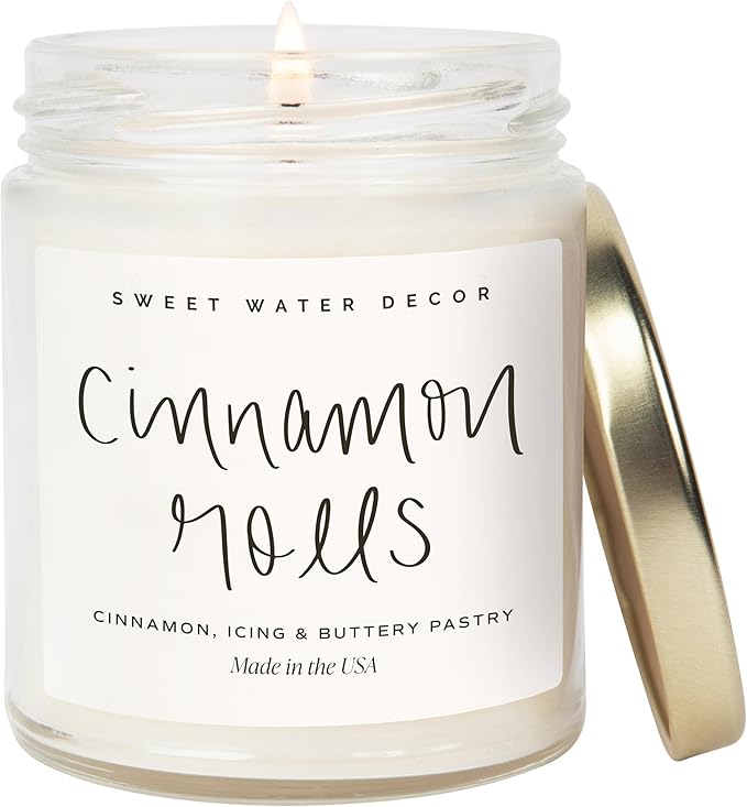 Sweet Water Decor Cinnamon Roll Candle by SweetWaterDecor