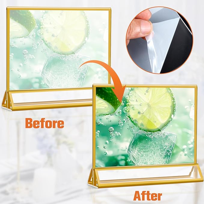 8 Pack Acrylic Sign Holders - Image 3