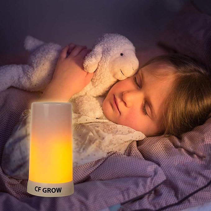 LED Flame Effect Light, USB Rechargeable Outdoor Flame Table Lamp Waterproof - Image 8