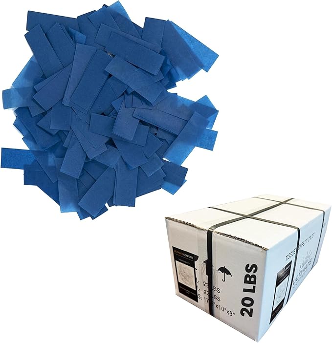 Ultimate Confetti, Dark Blue Biodegradable Confetti - Image 8